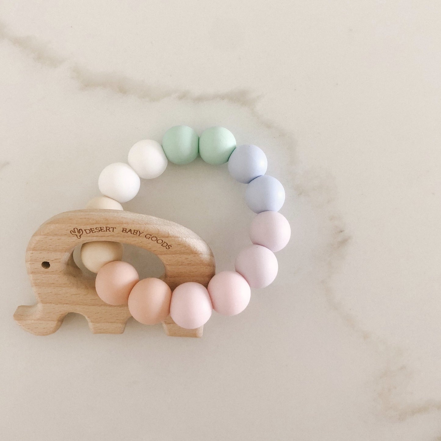 Baby Elephant Teether - Desert Baby Goods